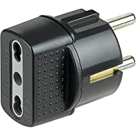 bticino S3625GE adaptador de enchufe eléctrico Antracita - Adaptador para enchufe (16 A- Antracita- De plástico- Male…